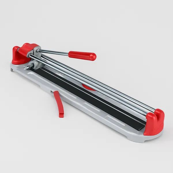 Rubi STAR-63 plytelių pjovimo staklės su raudona rankena, skirtos tiksliam plytelių pjovimui iki 630 mm